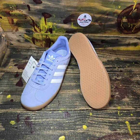 adidas Originals Gazelle Clear Sky Blue JI2008 Size 5Y= Women size 6 new - Picture 7 of 8